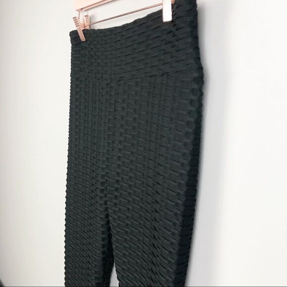 TIK TOK Booty Scrunch Textured Black Leggings Women’s XXL - Picture 2 of 7